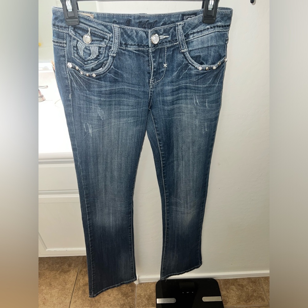 LA Idol jeans size 3 boot cut jeans
